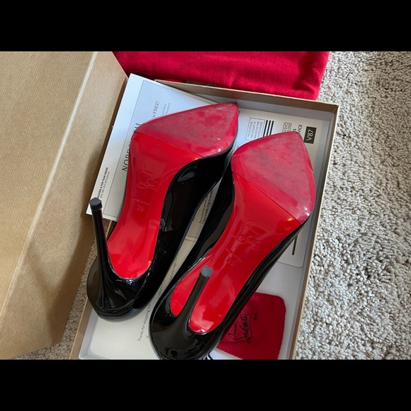 Christian Louboutin Pigalle Follies Pointed Toe Pump - Picture 11 of 12